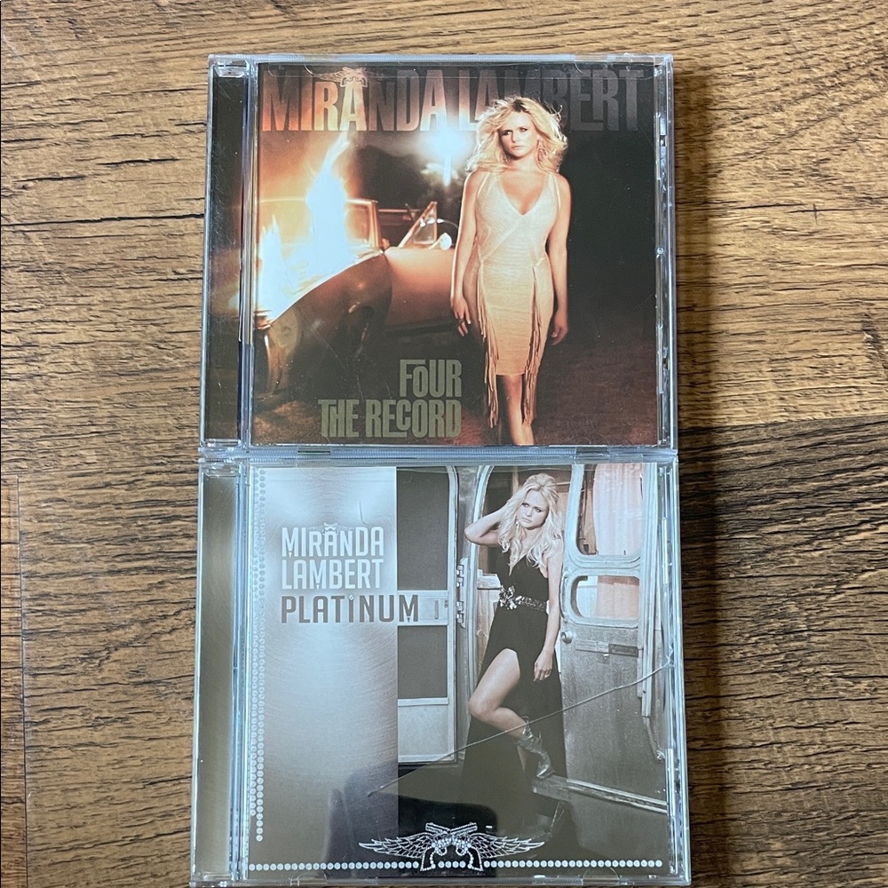 Lot of 2 Miranda Lambert CDS